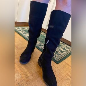 Tall Black Fashion Boots 8.5